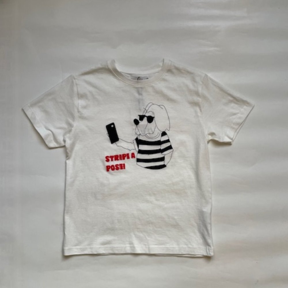 ZARA BOYS CREW NECK GRAPHIC TEE NWT SIZE 8